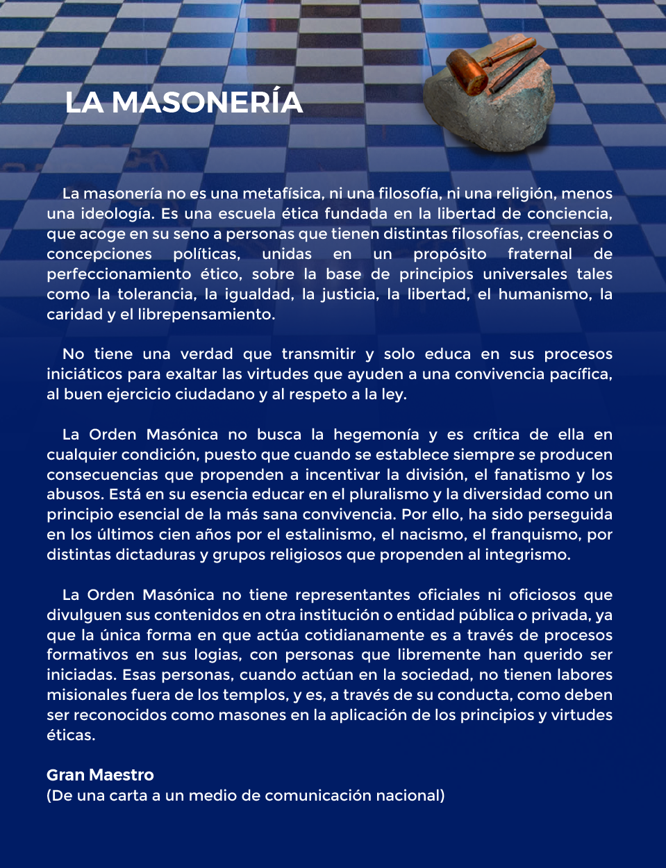 La Masoneria